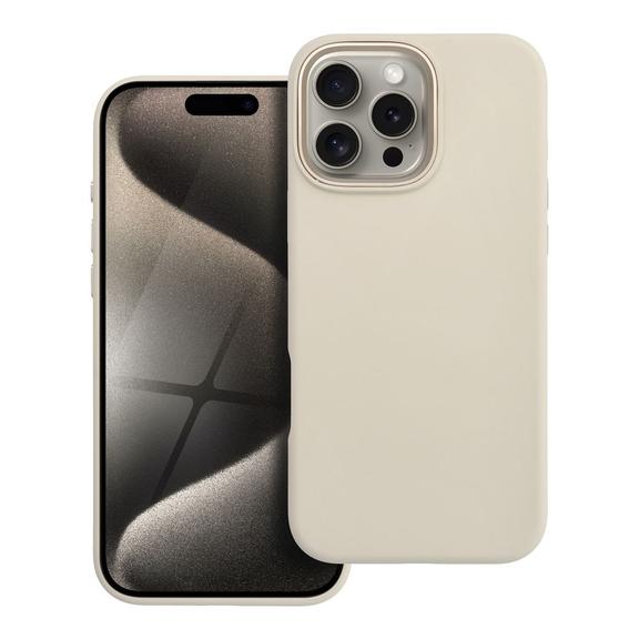 Etui na iPhone 16 PRO MAX Forcell F-Protect Frame Premium zgodne z MagSafe antique white 0INT