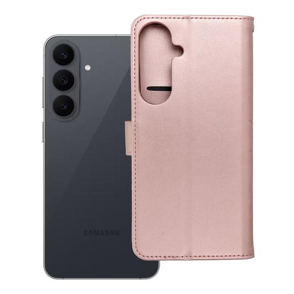 Etui z klapką na Samsung S26 FE Mezzo Book mandala złoto-różowe