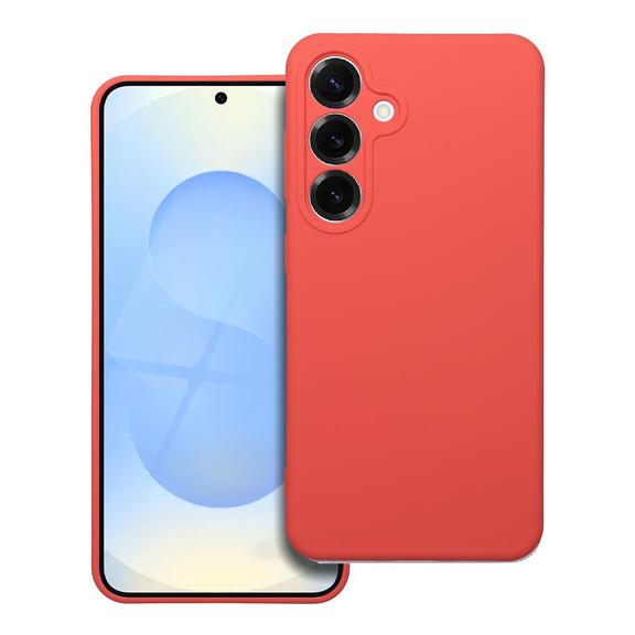 Futerał do Samsung S25 Silicone brzoskwiniowy