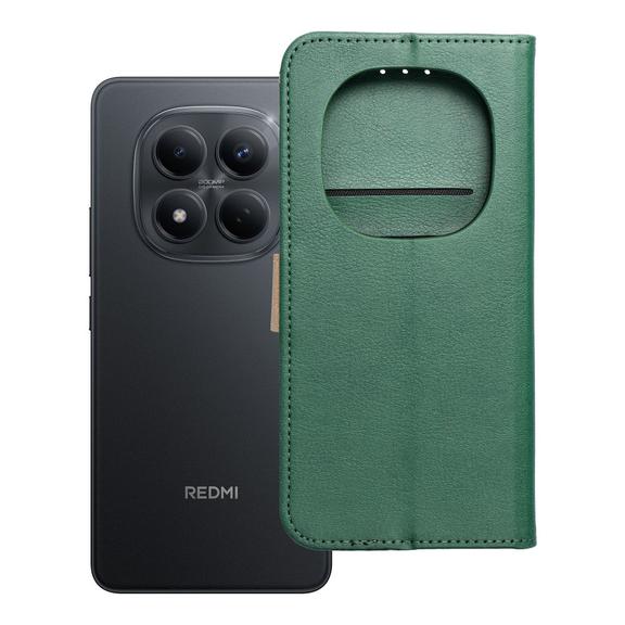 Etui z klapką na Xiaomi Redmi NOTE 15 PRO Plus 5G Split Book zielono-złote