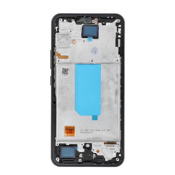 REWA wyświetlacz LCD do SAMSUNG A34 5G OLED czarny z ramka