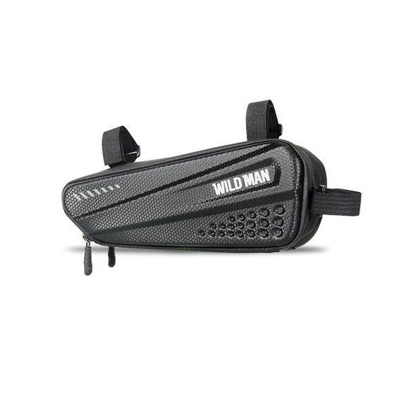 WILDMAN sakwa rowerowa pod ramę na zamek 1,2L ES4 czarna