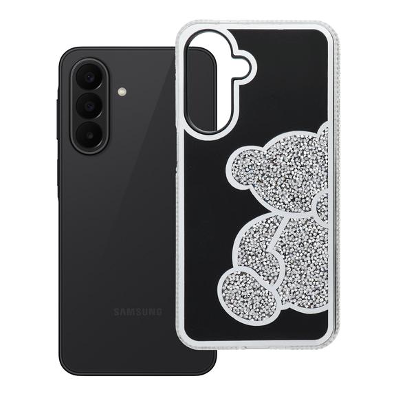 Etui na Samsung A27 5G Teddy Bear srebrne