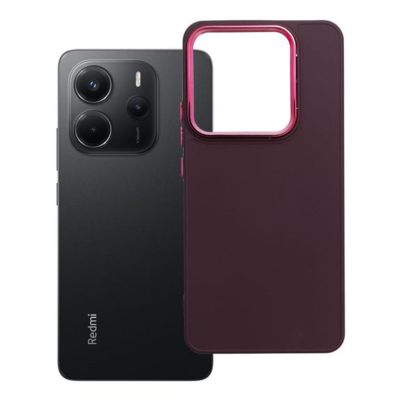 Etui na Xiaomi Redmi Note 14 4G (GLOBAL - 164,84mm x 78,15mm x 8,16mm) Frame fioletowe