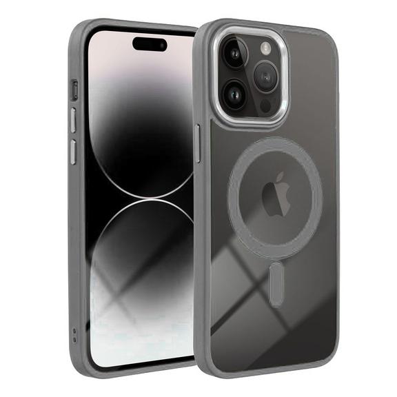 Futerał do iPhone 16 Color Edge Mag Cover zgodny z MagSafe tytanowy szary