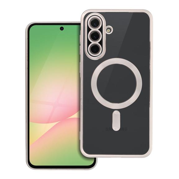 Futerał do Samsung A56 Electro Mag Cover zgodny z MagSafe tytanowy