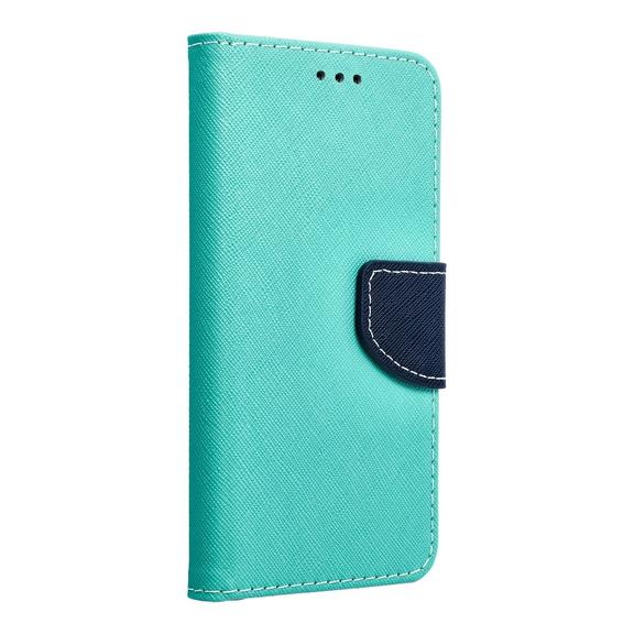 Kabura FANCY Book do SAMSUNG J3 2017 granatowo miętowy