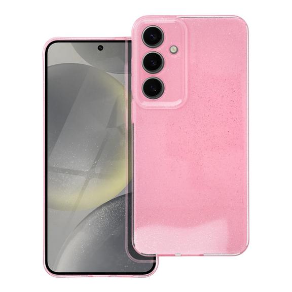 Futerał do Samsung S24 PLUS Clear Case 2 mm Blink różowy