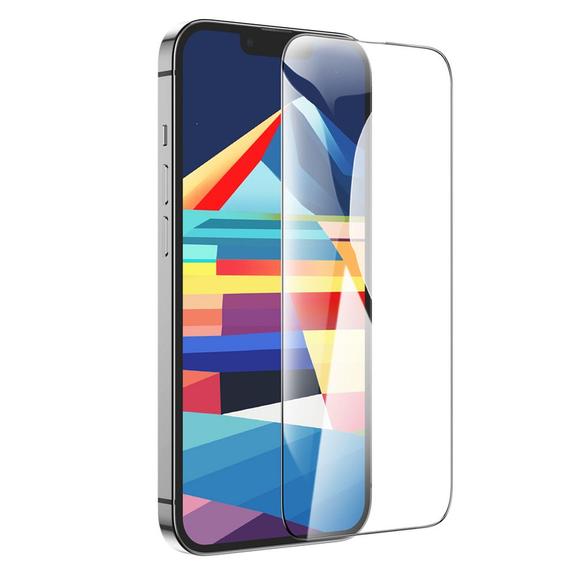 Szkło hartowane do iPhone 15 PLUS / 16 PLUS Hoco HD 5D Guardian shield 10 sztuk G14 czarne