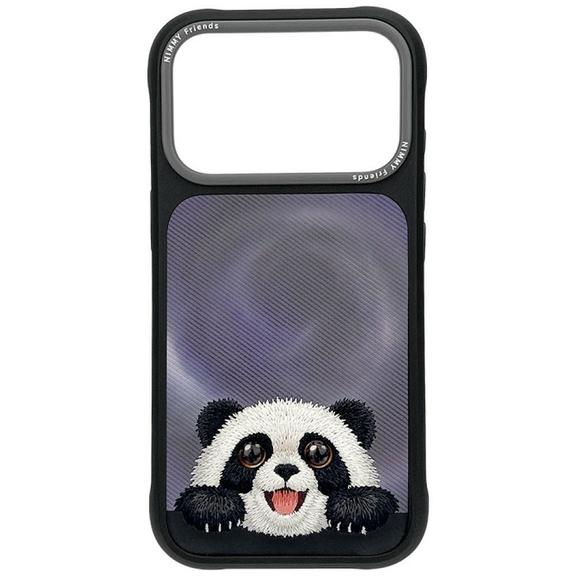NIMMY futerał BIG EYED LYING GIANT PAND kompatybilny z MagSafe do IPHONE 18 Pro Max/17 Pro Max czarny
