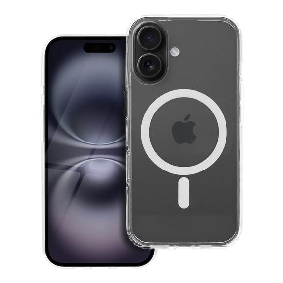 Etui na iPhone 16 Forcell F-Protect Clear Hybrid Premium zgodne z MagSafe transparentnene 0INT