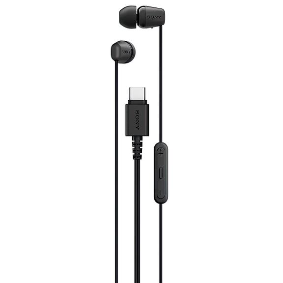Słuchawki przewodowe USB-C douszne SONY EX15C czarne