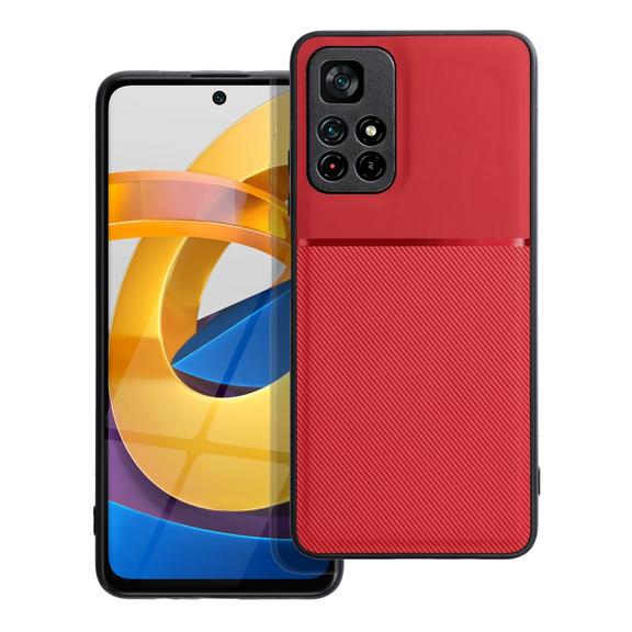 Futerał do Xiaomi Poco M4 PRO 5G / Redmi Note 11T 5G / Redmi Note 11S 5G Noble czerwony