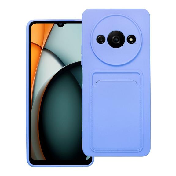 Futerał CARD CASE do XIAOMI Redmi A3 4G fioletowy