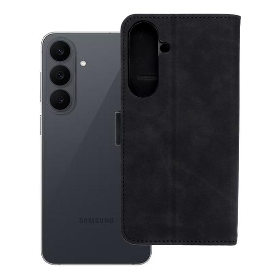 Etui z klapką na Samsung S26 FE Tender Book czarne
