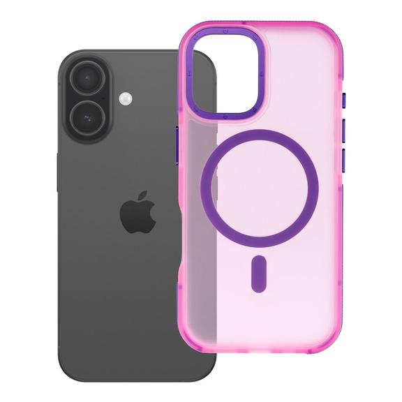 Etui na iPhone 17 Forcell F-Protect Vivid Premium zgodne z MagSafe różowe 0INT