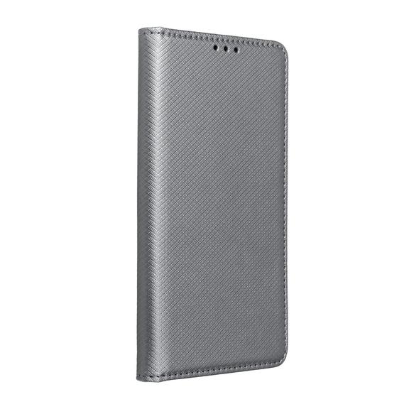 Etui z klapką na Samsung J3 2017 Smart Case Book stalowe