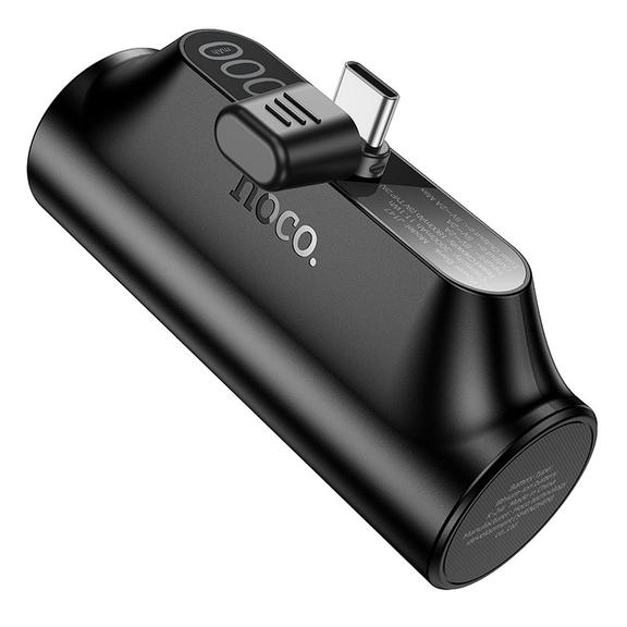 Powerbank Hoco 3000 mAh z wbudowanym złączem USB C J147 czarny