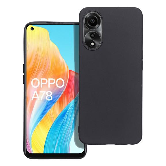 Futerał do Oppo A78 5G Matt czarny