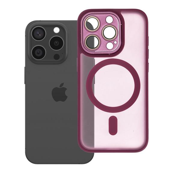 Etui na iPhone 15 PRO Variete Mag Cover zgodne z MagSafe fioletowe