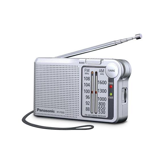 Radio kieszonkowe PANASONIC RF-P150DEG-S Silver, TV- AFC srebrne