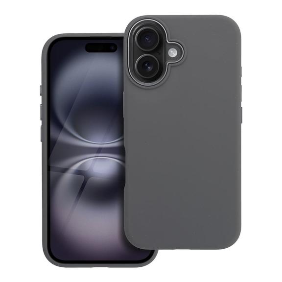 Etui na iPhone 16 Forcell F-Protect Frame Premium zgodne z MagSafe szare 0INT