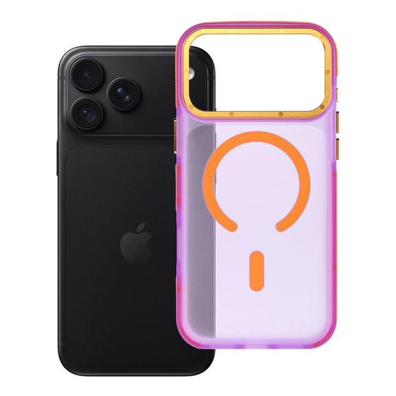 Etui na iPhone 18 Pro Max / 17 Pro Max Forcell F-Protect Vivid Premium zgodne z MagSafe fioletowe 0INT