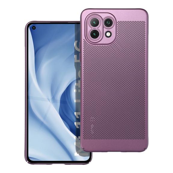 Etui na Xiaomi Mi 11 Lite 5G / Mi 11 Lite LTE 4G / Mi 11 Lite NE Breezy fioletowe