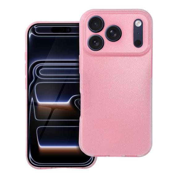 Futerał do iPhone 17 PRO Clear Case 2 mm Blink różowy