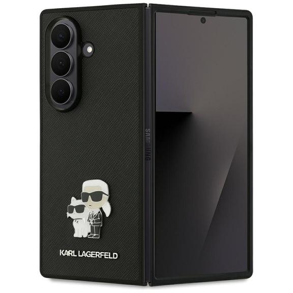 KARL LAGERFELD futerał do SAMSUNG Z Fold7 KLHCZFD7SAPKCNPK (Saffiano KC PIN) czarny