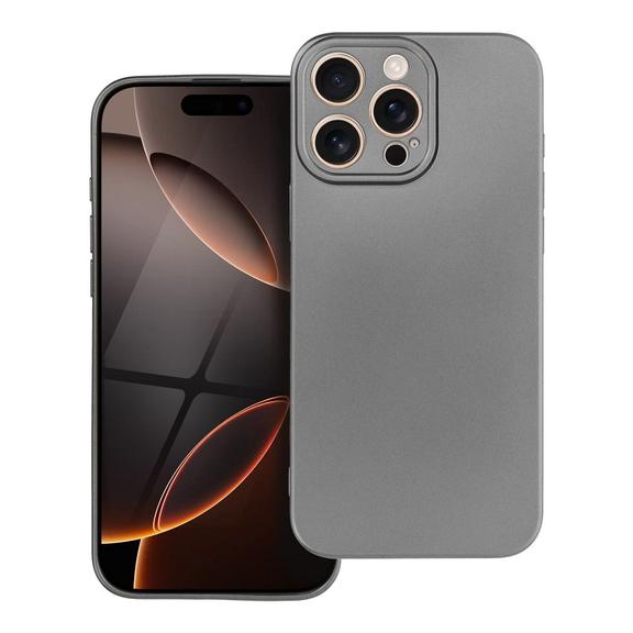 Futerał do iPhone 16 PRO MAX Metallic szary