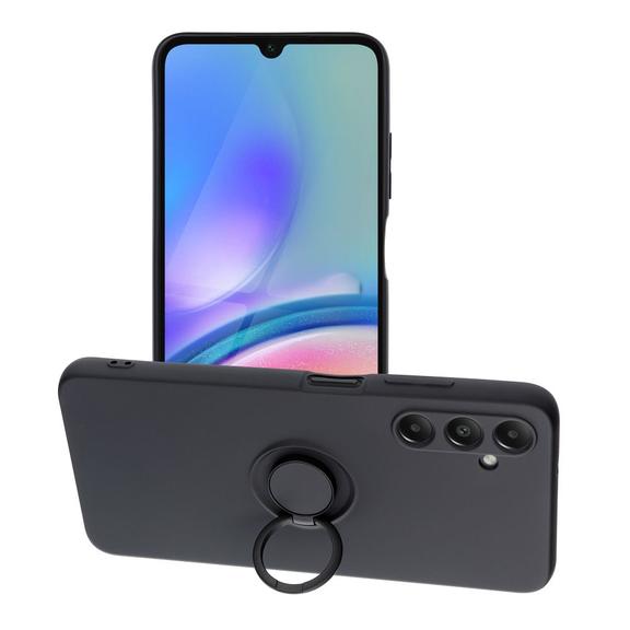 Etui na Samsung A05S Silicone Ring czarne