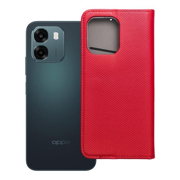 Etui z klapką na Oppo A6 Smart Case Book czerwone