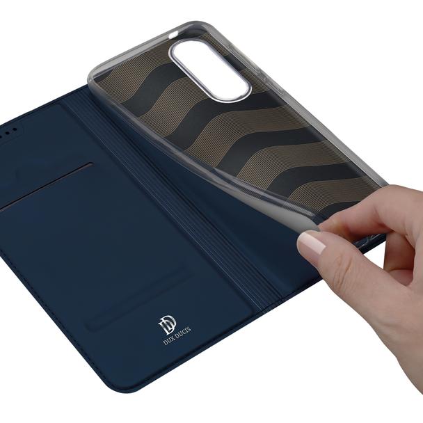 DUX DUCIS kabura SKIN PRO do SAMSUNG S25 Edge niebieska