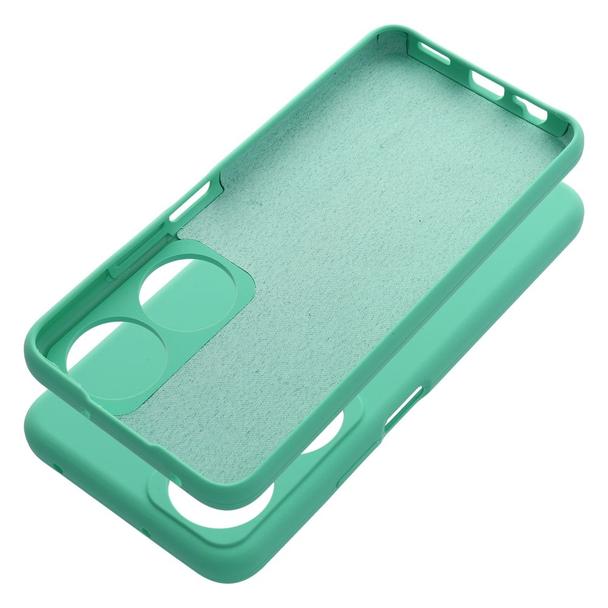 Futerał do Honor X7B Silicone 2mm miętowy