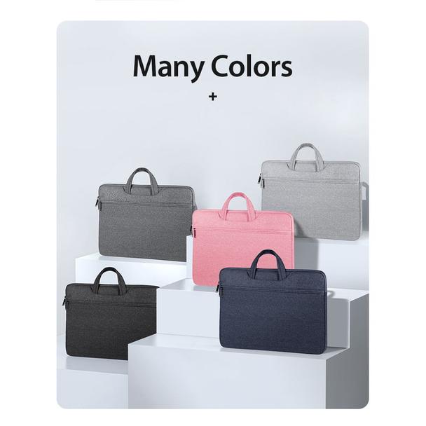 DUX DUCIS torba LBTC na laptop 15.5-16" Horizontal Handbag jasno szary