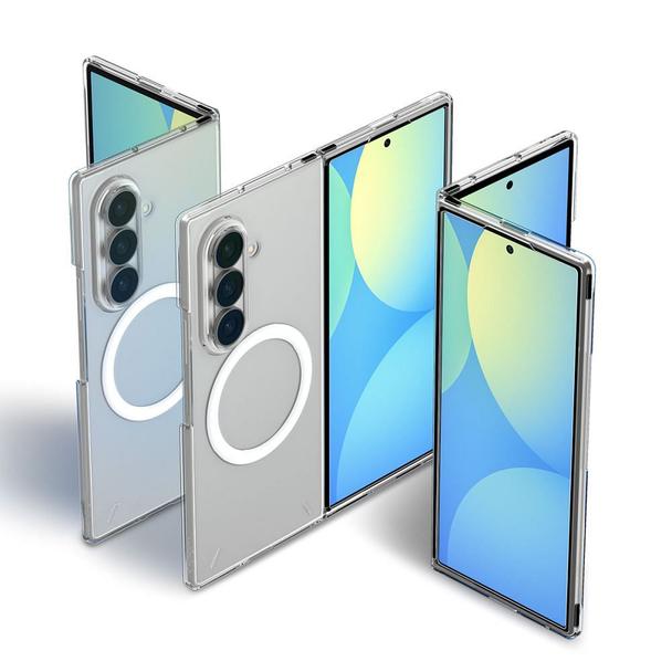 Futerał SPIGEN AIRSKIN kompatybilny z MagSafe do SAMSUNG GALAXY Z FOLD 8 ULTRA transparentny/biały