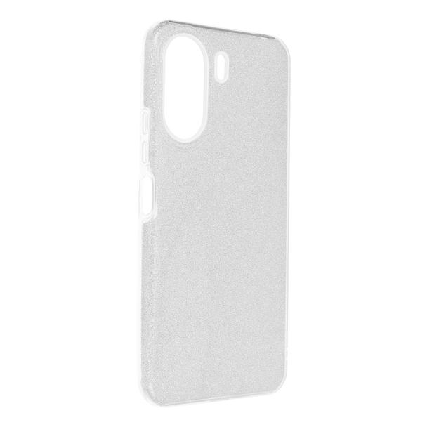 Futerał do Xiaomi Redmi 13C / Poco C65 Shining srebrny