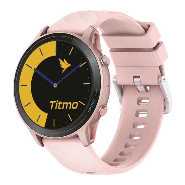 Smartwatch TITMO O-100 (TFT, bluetooth call) różowy 0INT