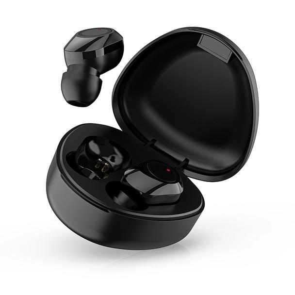 Słuchawki bezprzewodowe bluetooth TWS + stacja dokująca M9 czarne