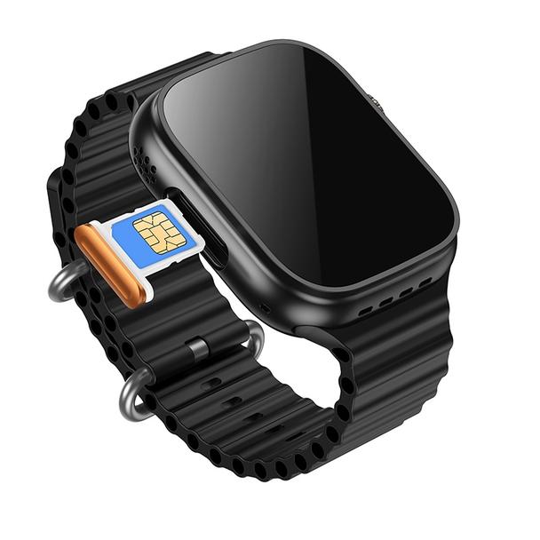 Smartwatch Hoco 2,02" TFT z fukcją rozmowy DYD02 czarny