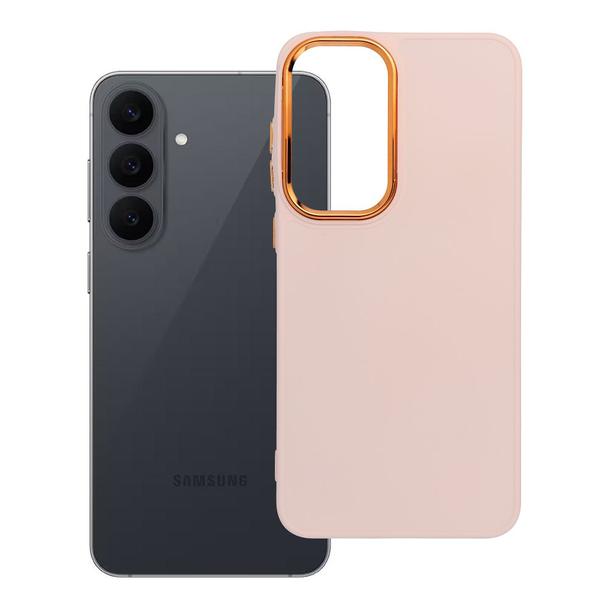 Etui na Samsung S26 FE / S25 FE Frame pudrowy róż