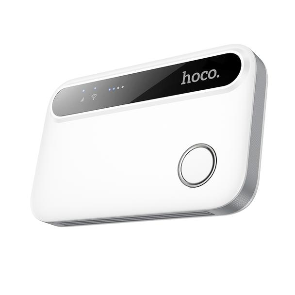 Router bezprzewodowy przenośny Hoco WiFi HI41 biały
