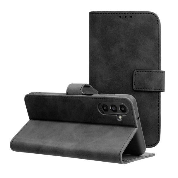 Etui z klapką na Samsung A13 5G / A04S Tender Book czarne