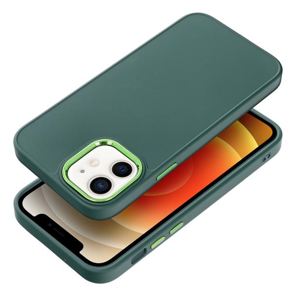 Futerał do iPhone 12 / 12 PRO Frame zielony