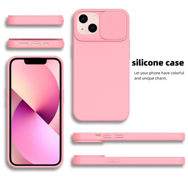 Futerał do Samsung A14 5G / A14 4G Slide jasnoróżowy