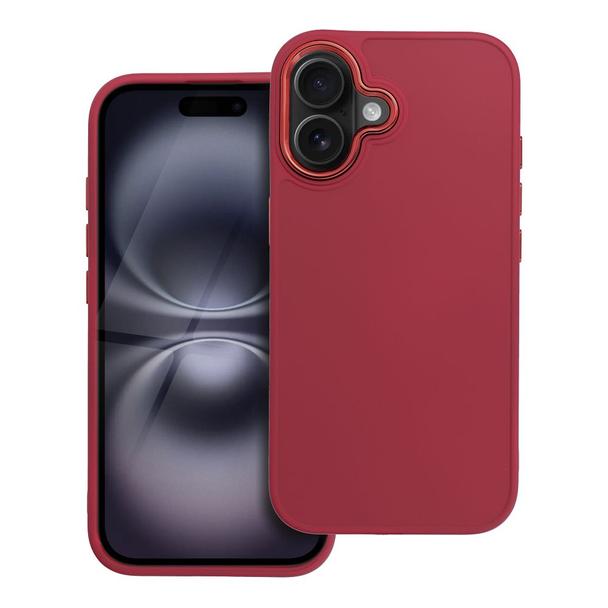 Futerał do iPhone 16 Frame magenta