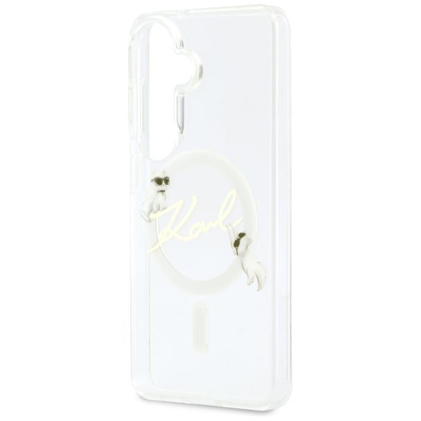 KARL LAGERFELD futerał do SAMSUNG S26 KLHMS26S5HKSCAH (Magnetic IML KC Script) transparentny