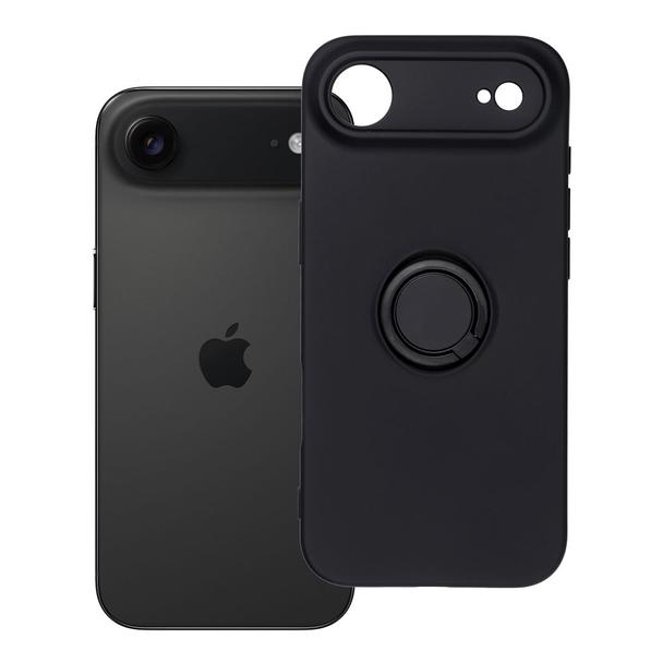 Futerał do iPhone 17 AIR Silicone Ring czarny