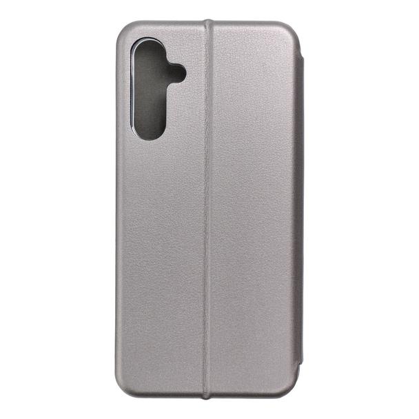 Etui z klapką na Samsung A15 5G Elegance Book stalowe